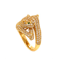 10K/14K/18K Gold Jewelry/Animal Shape Ring for Men